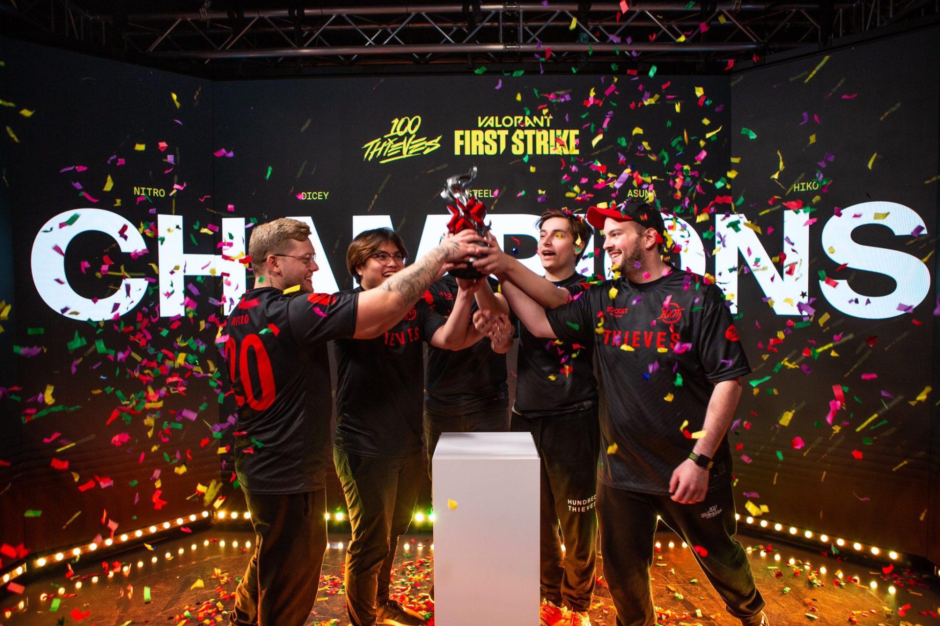 100 Thieves win Valorant First Strike NA