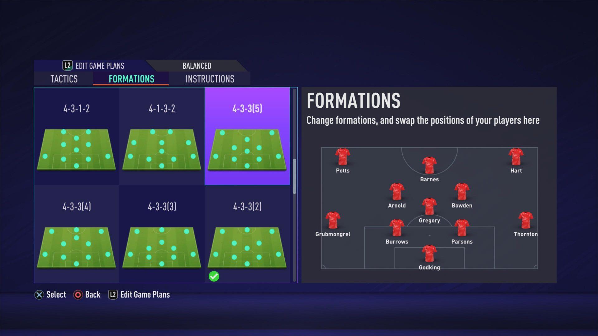 FIFA 21 Pro Clubs Custom Tactics