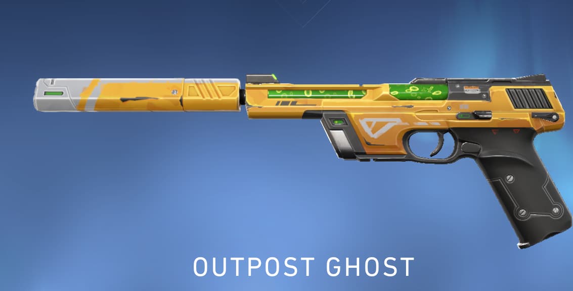 Outpost Ghost Valorant Skin