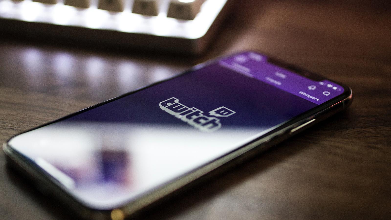 Twitch on mobile phone