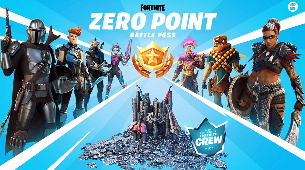 Fortnite Season 5 zero point battle pass