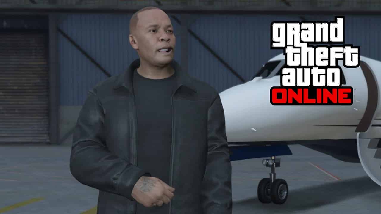An image of Dr Dre in GTA Online's Cayo Perico heist