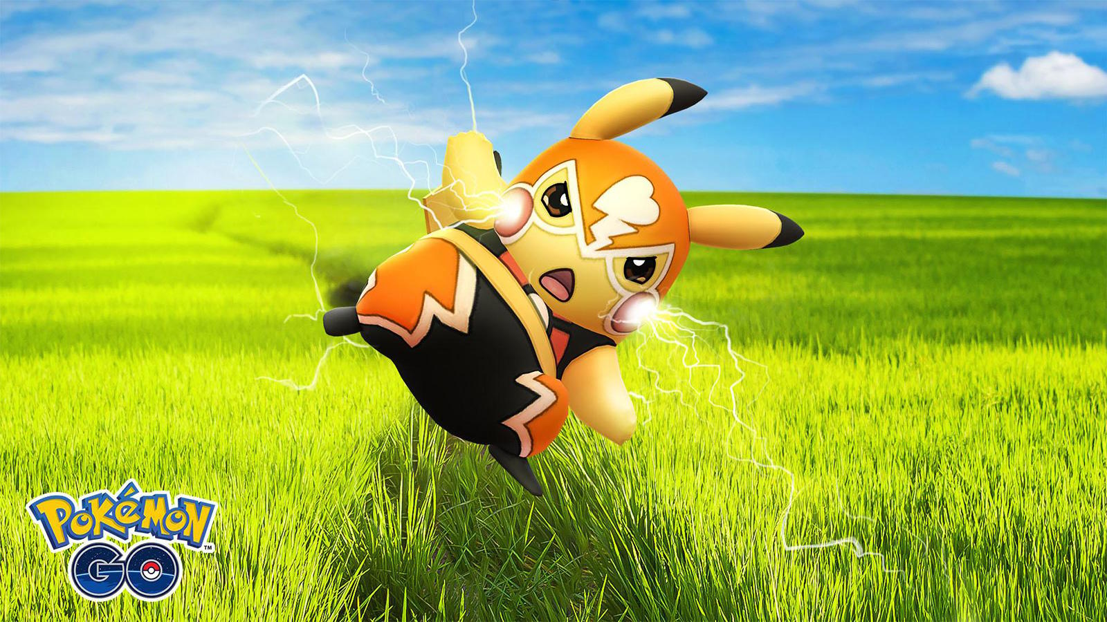 Pokemon Go promotion for Pikachu Libre Battle League Season 1.
