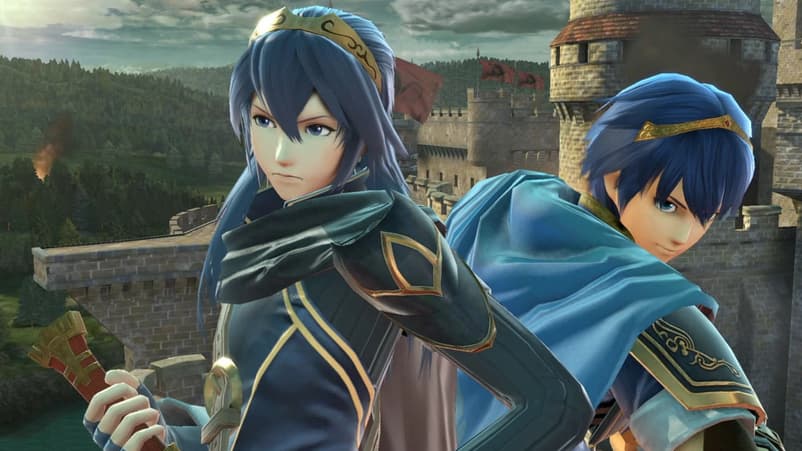 Marth and Lucina