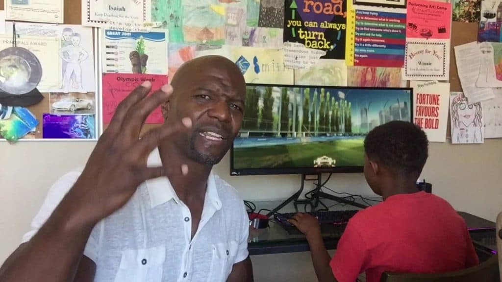 Terry Crews First-Ever Twitch Stream 