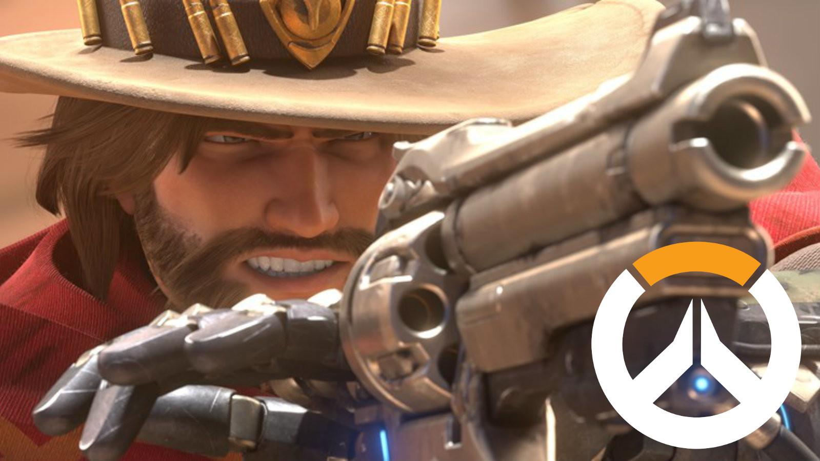 McCree fires his six-shooter