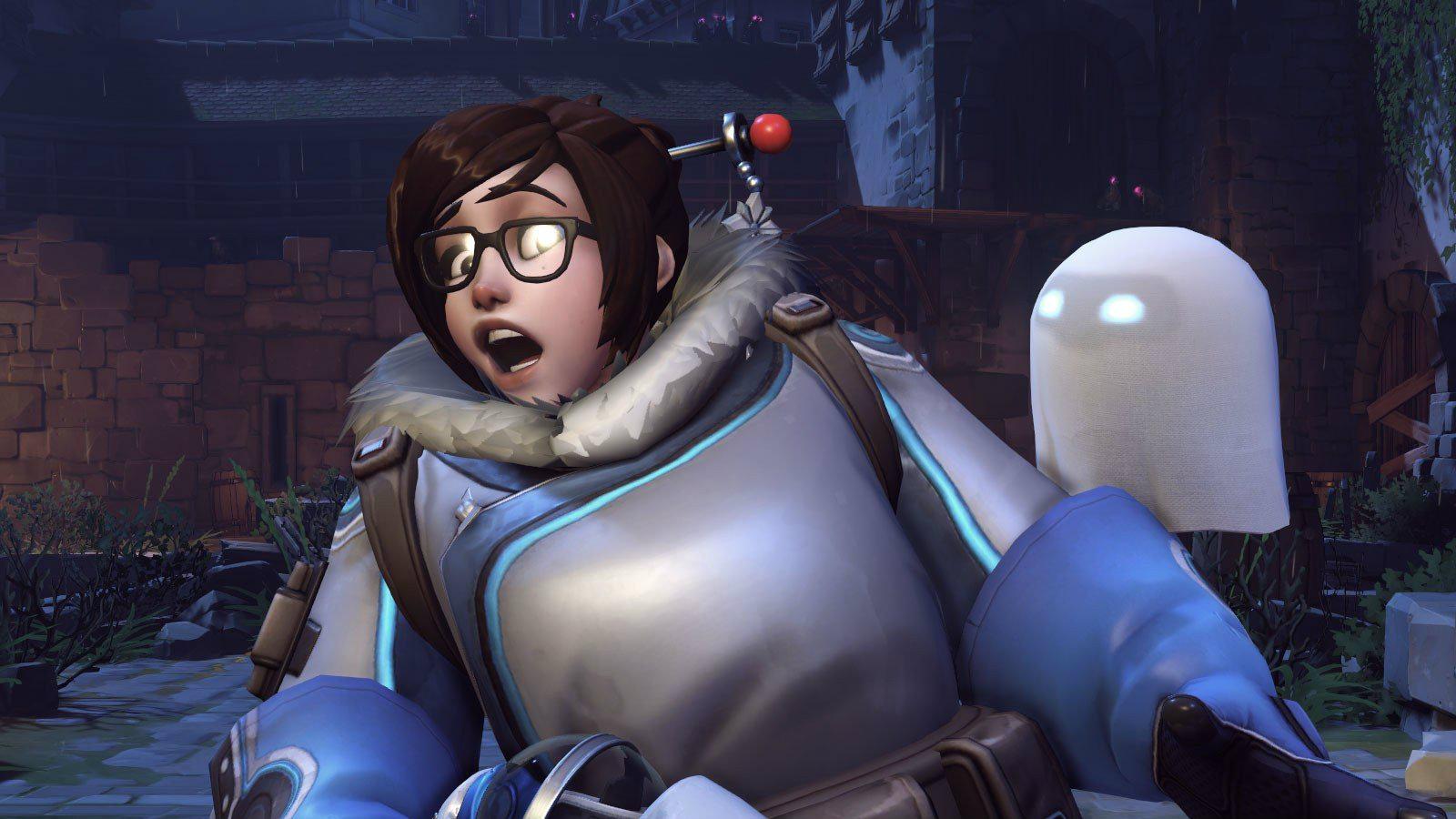 Mei is scared of ghosts