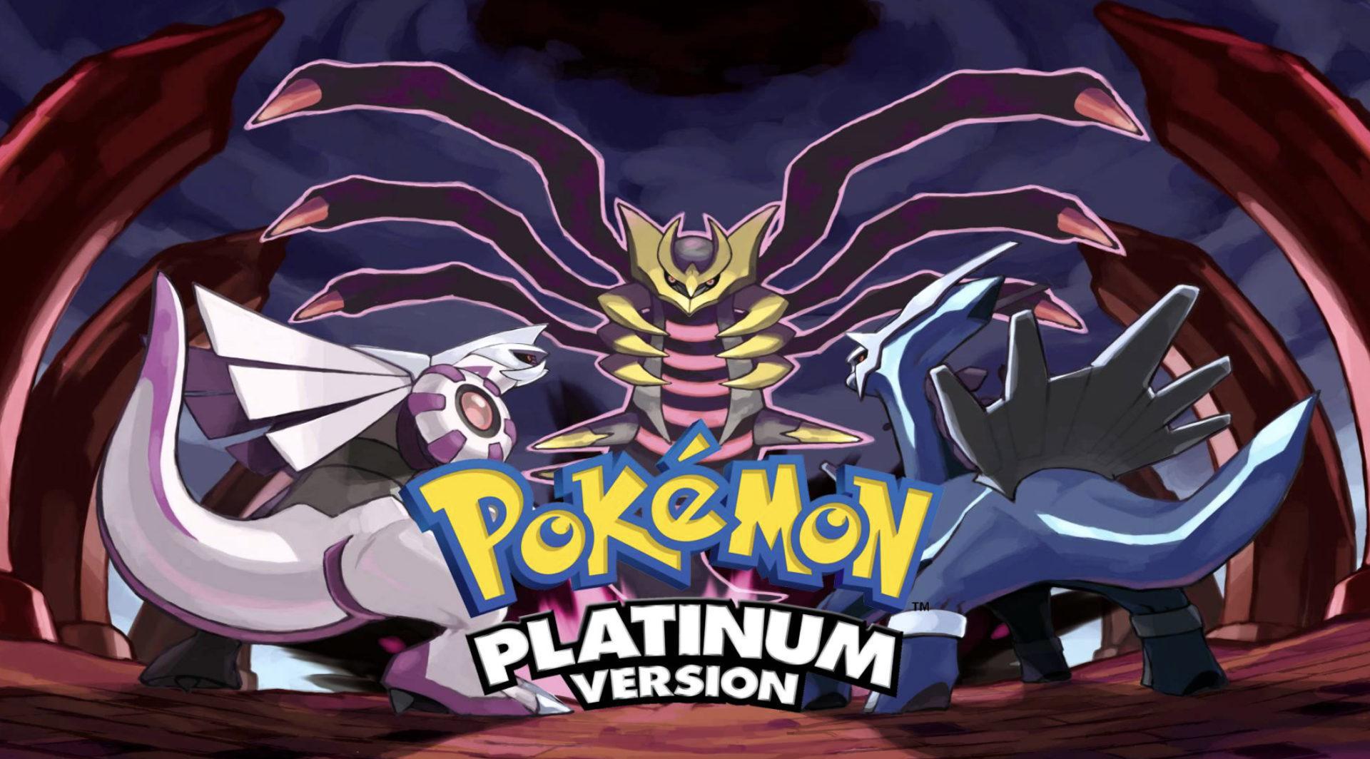 Screenshot of Pokemon Platinum wallpaper.