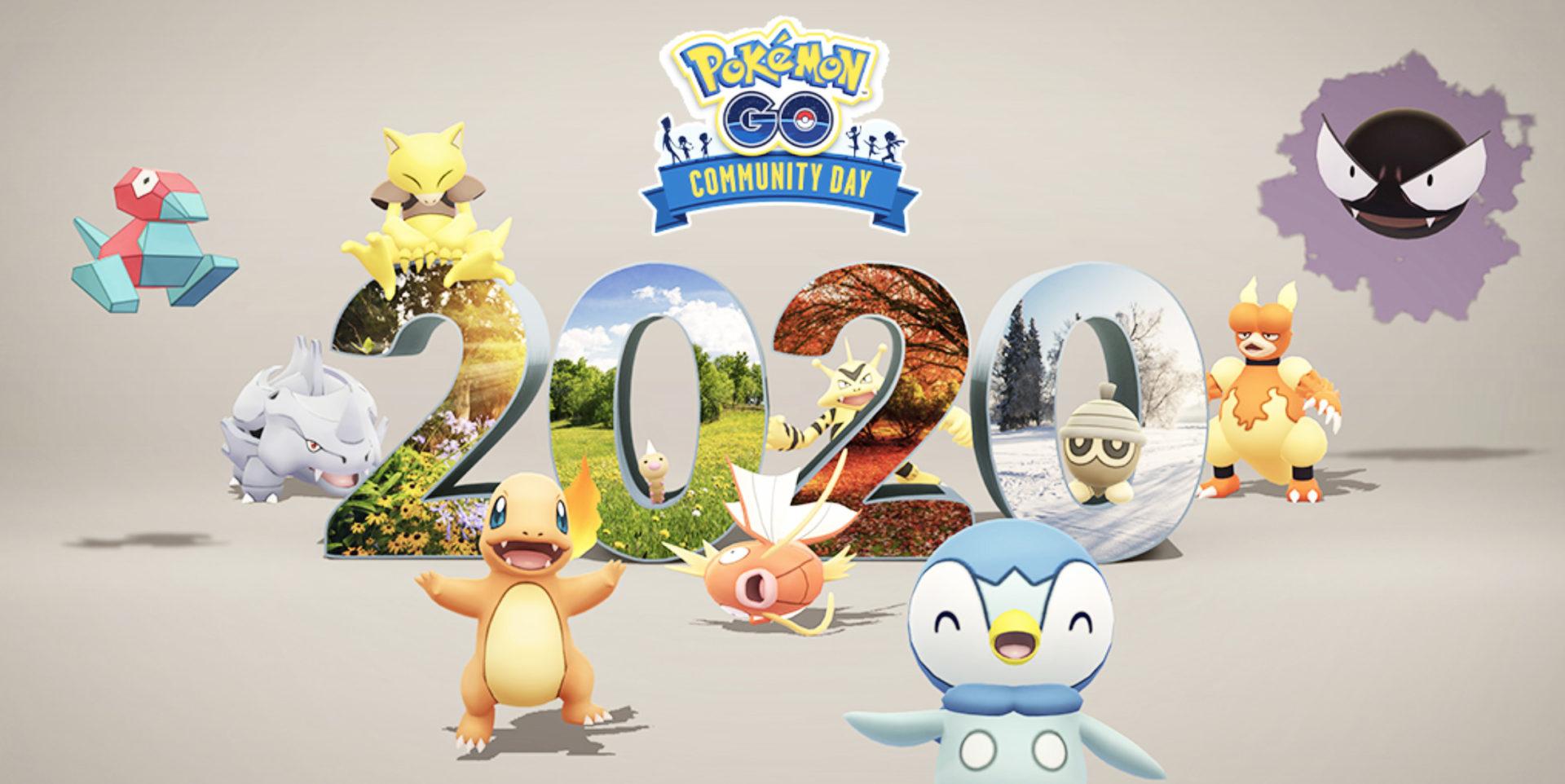 Screenshot of Pokemon Go December Community Day 2020 promotional. 