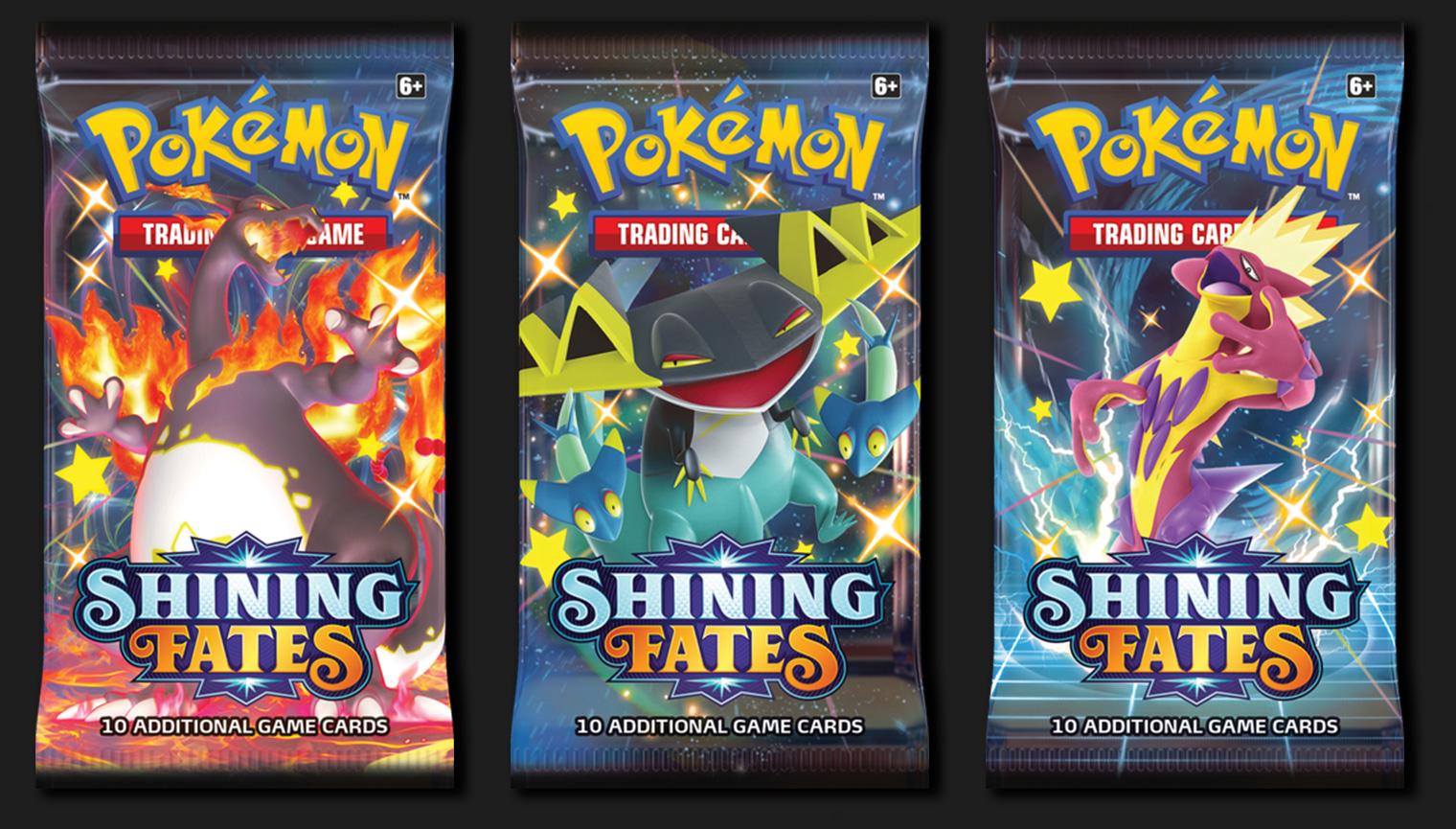 Pokemon Trading Card Game Shining Fates set.