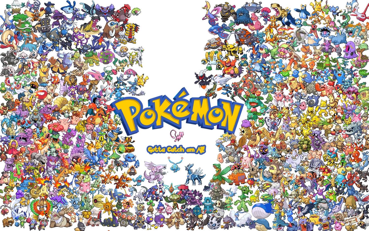 Screenshot of Pokemon promotion featuring Mew.