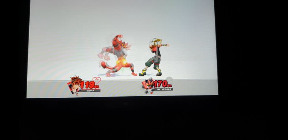 Sora fights in Smash Ultimate