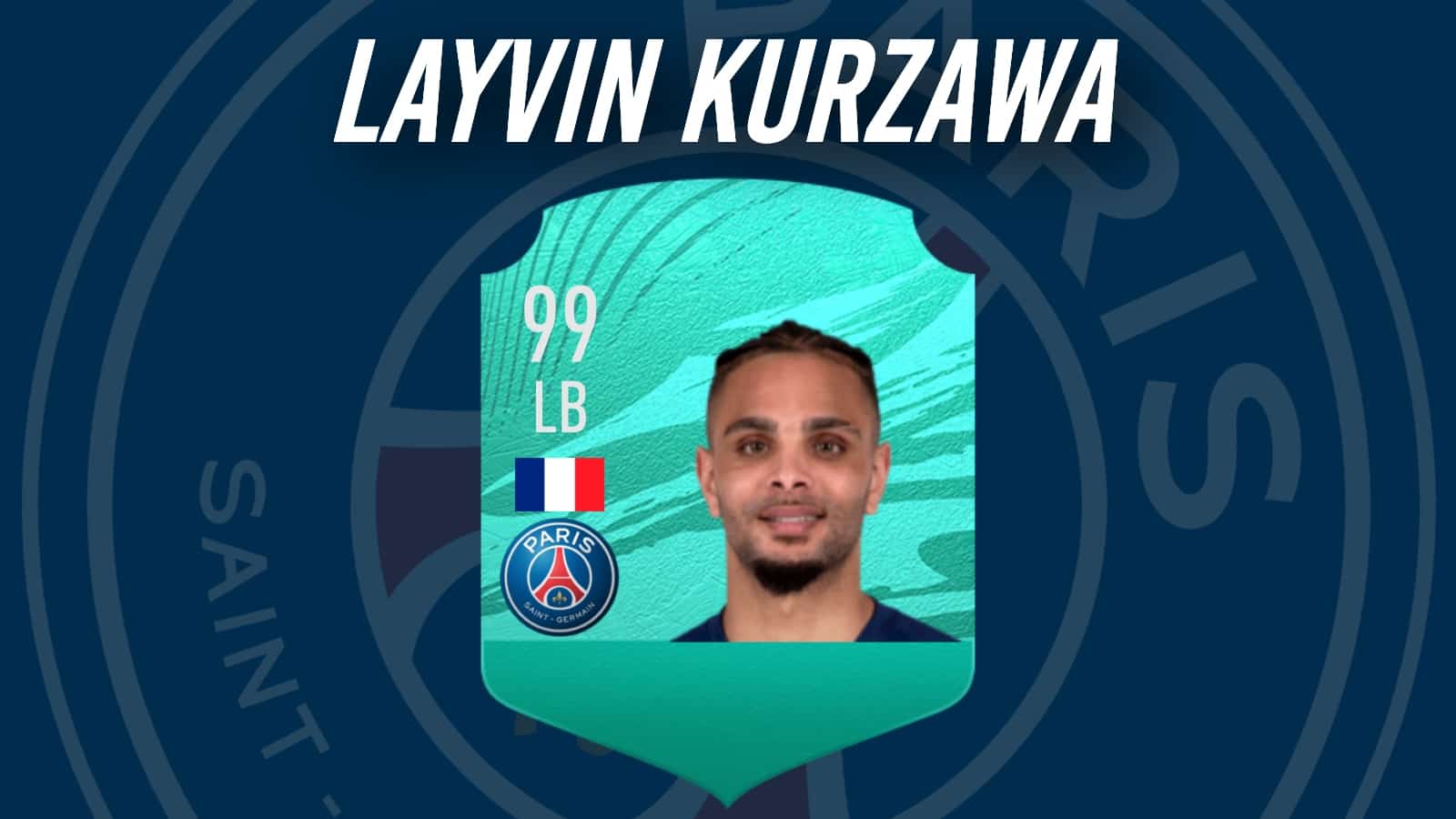 Layvin Kurzawa's FIFA 21 Ultimate Team has been revealed