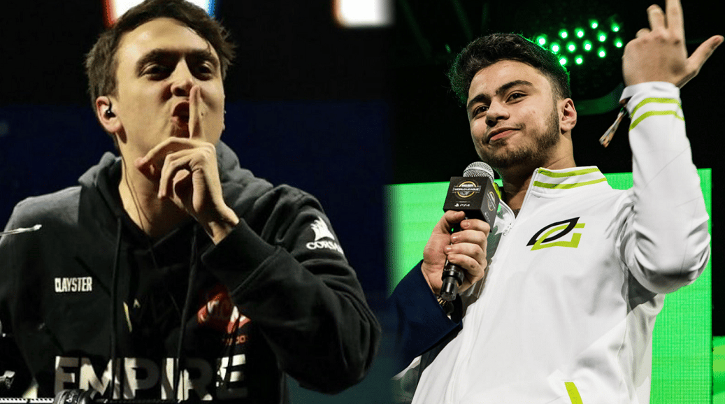 Clayster on stage next to Dashy