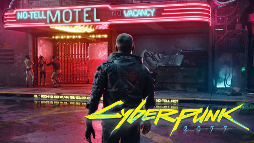 V visiting motel in Cyberpunk 2077
