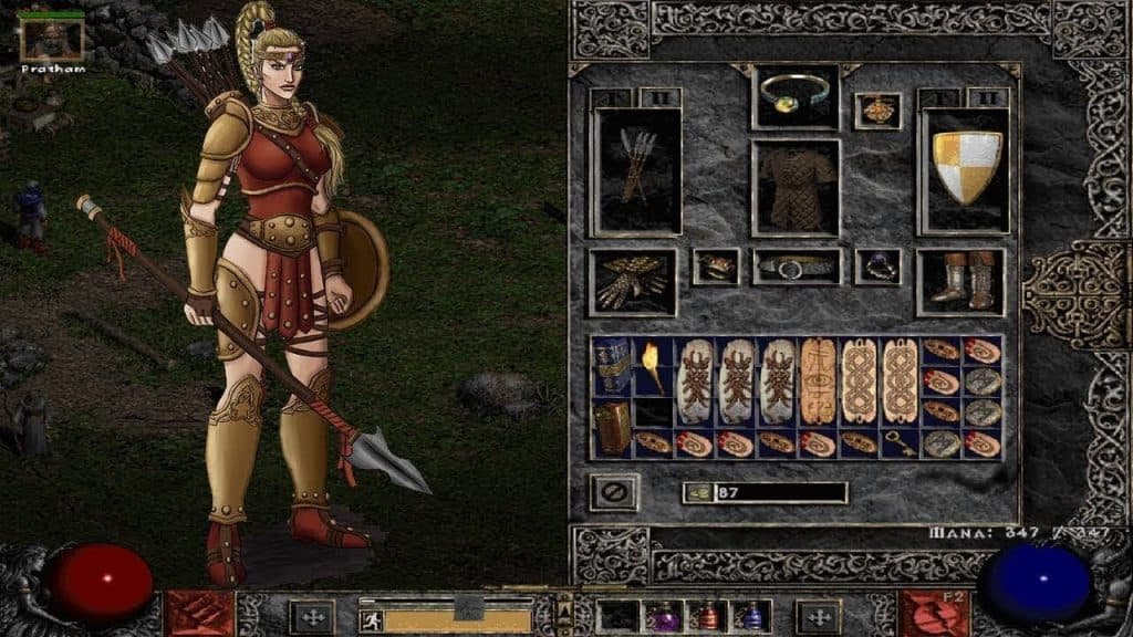Diablo II Character Creation 2000