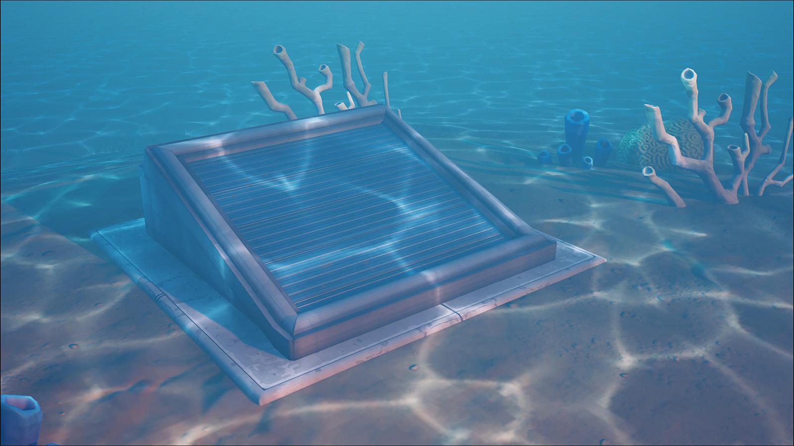 Underwater Hidden Bunker