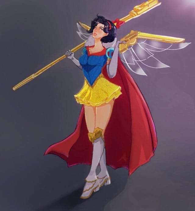 Mercy Snow White skin concept