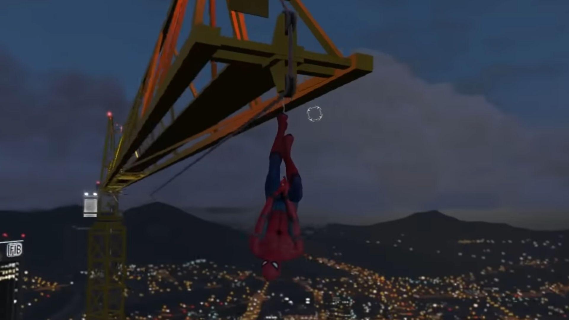 Spider-Man GTA V mod