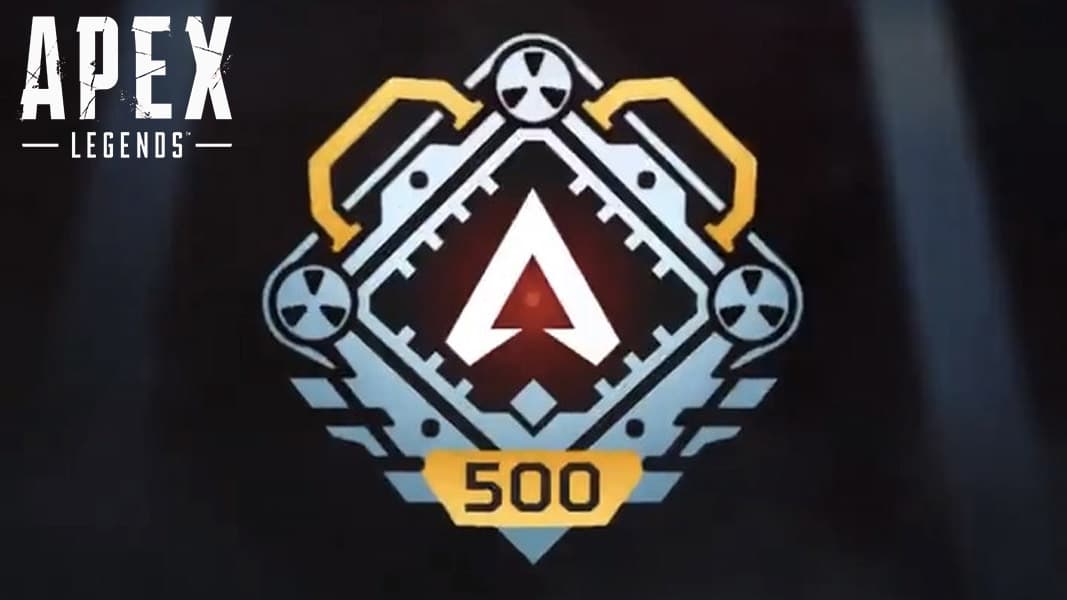 Apex Legends' level 500 badge