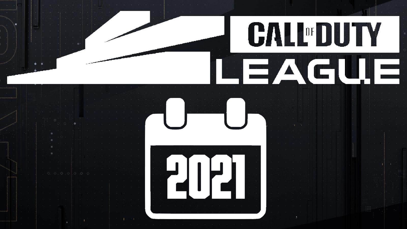 call of duty league 2021 dates announced