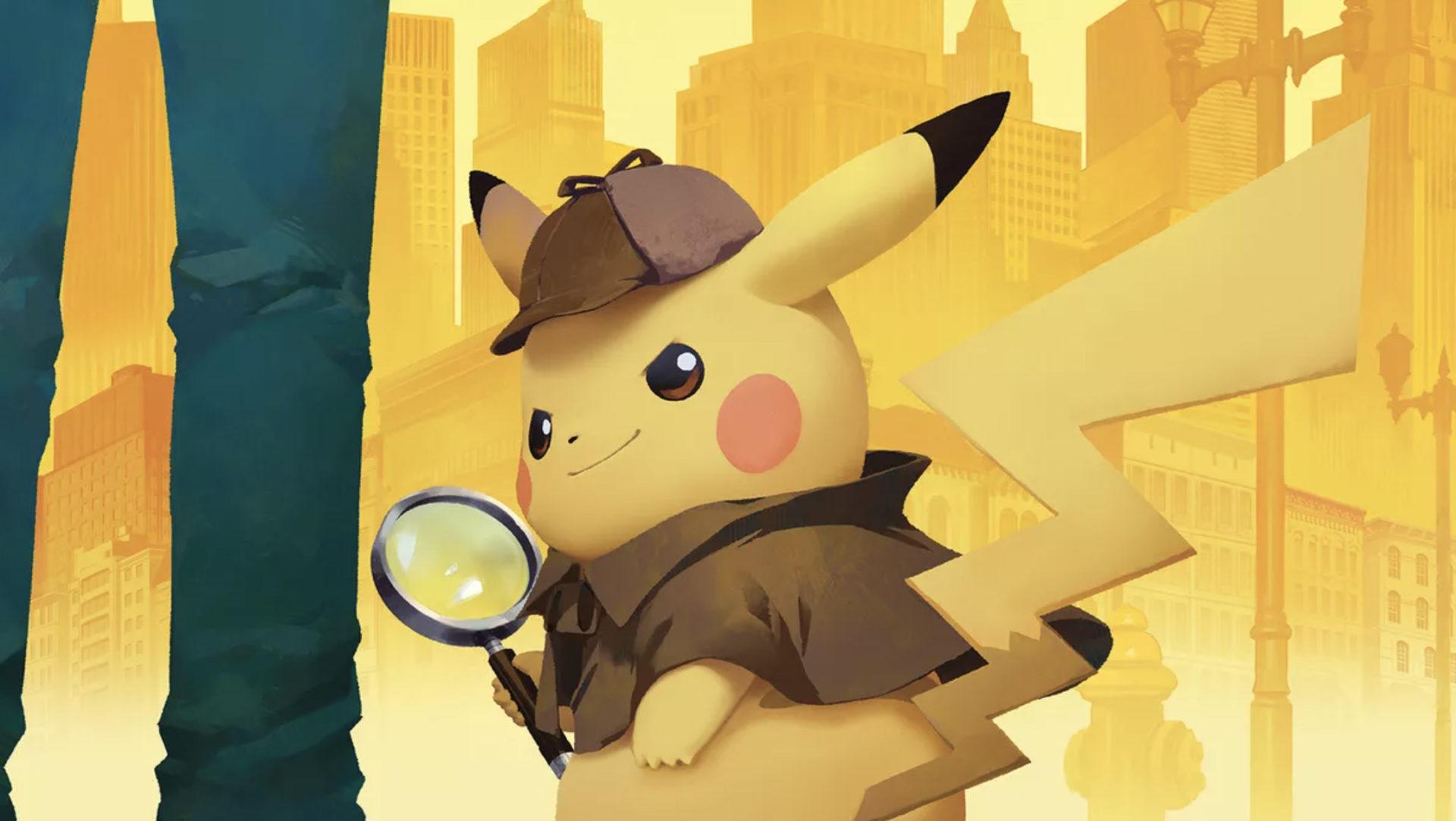 Detective Pikachu promotional image screenshot.
