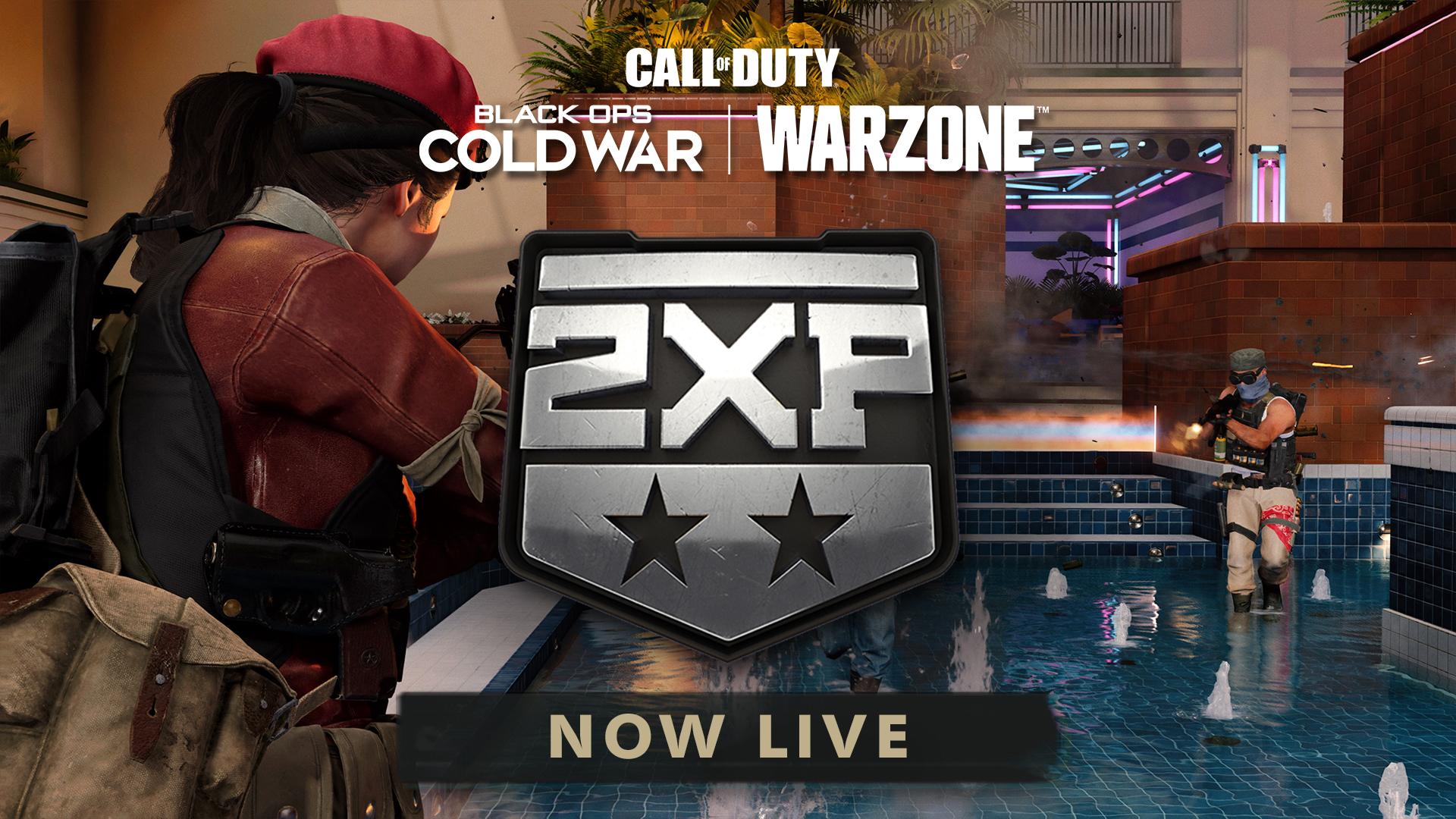 double xp double weapon xp black ops cold war warzone