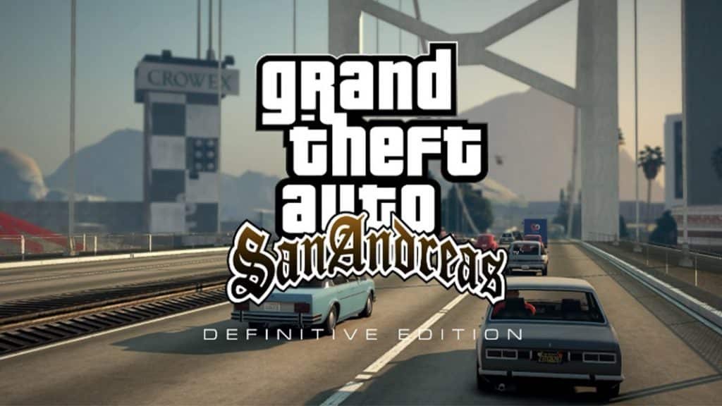 GTA San Andreas Definitive edition logo