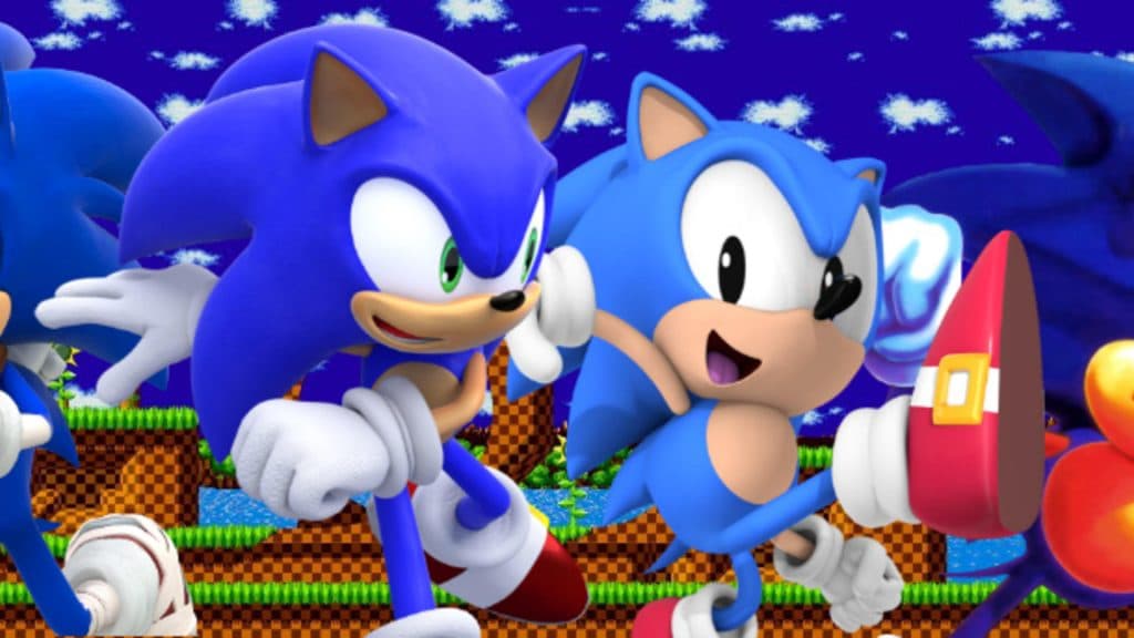 3d and 2d Sonic