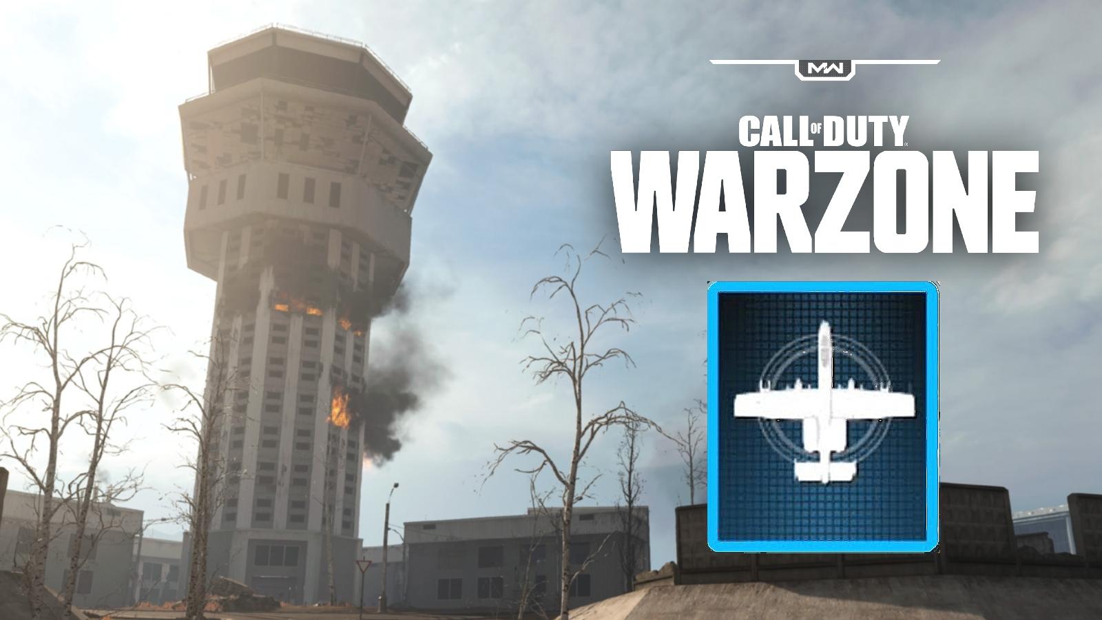 warzone airport tower precision airstrike