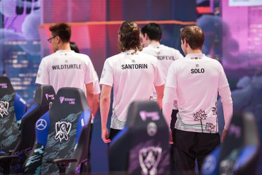Santorin and FlyQuest at Worlds 2020