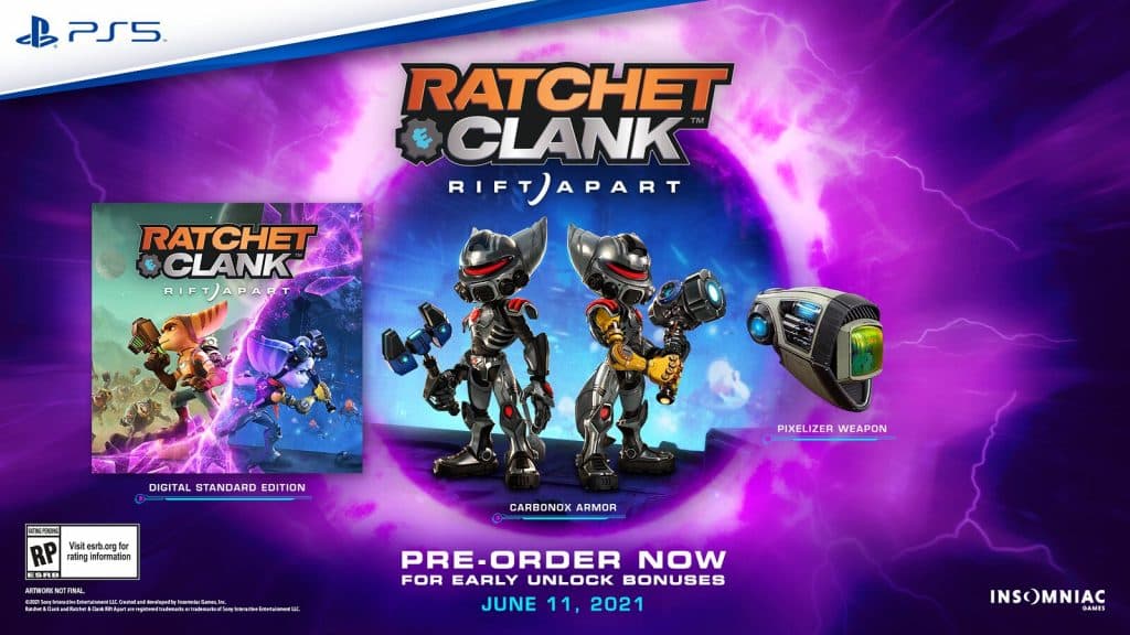 Ratchet Clank Pre Order PS5