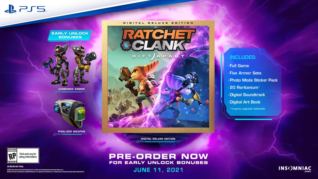 Ratchet Clank Pre Order Deluxe