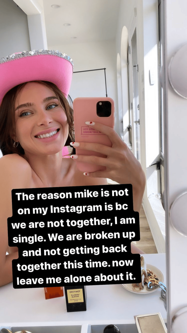 Lana Mike Majlak break up instagram