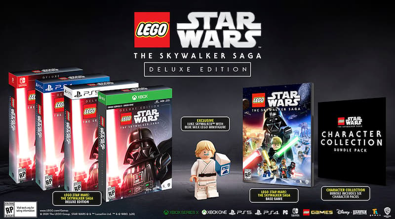 Lego The Skywalker Saga Star Wars pre order editions
