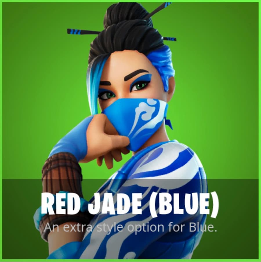 Red Jade Blue Fortnite