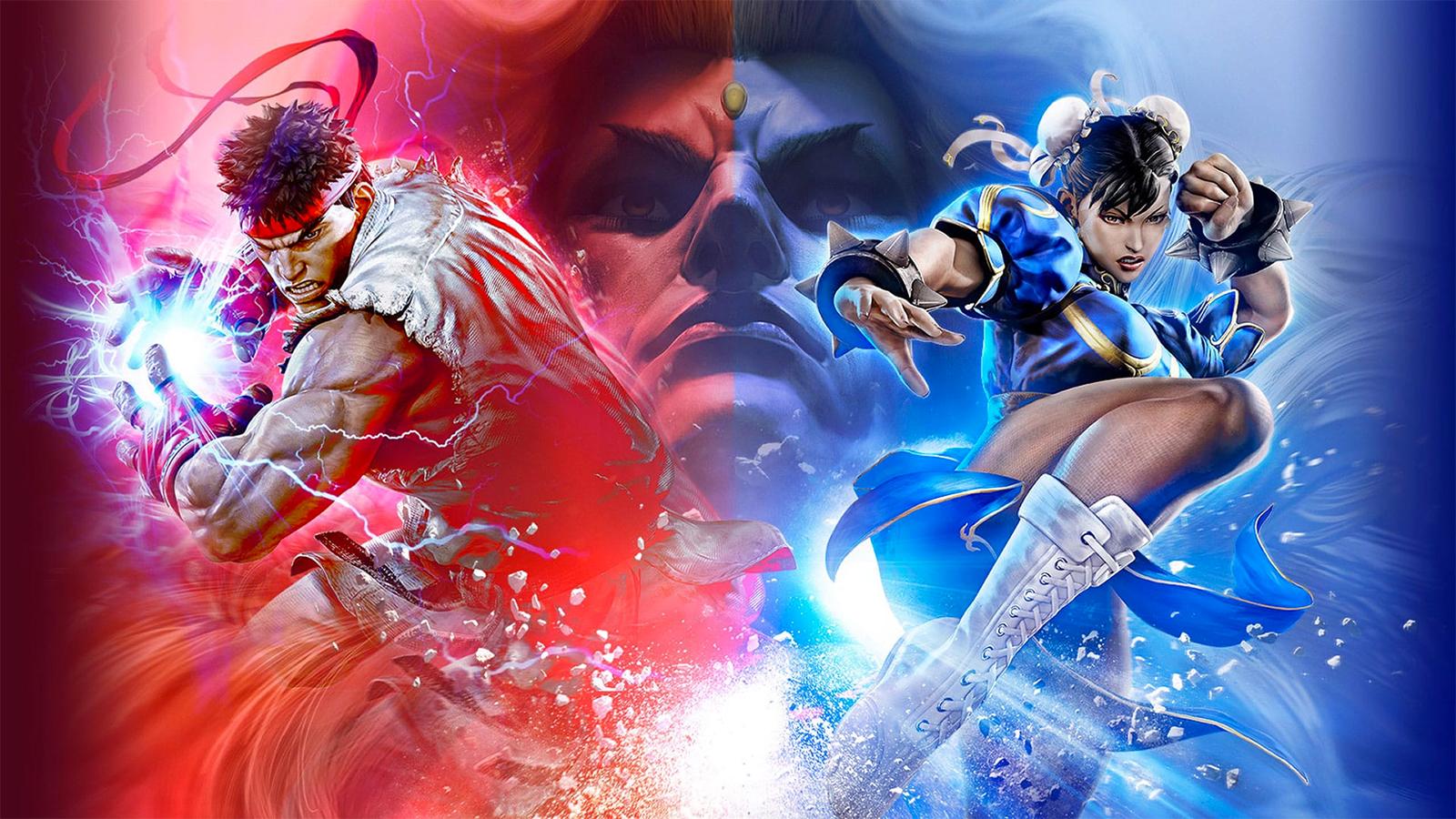 Street Fighter Ryu and Chun-Li