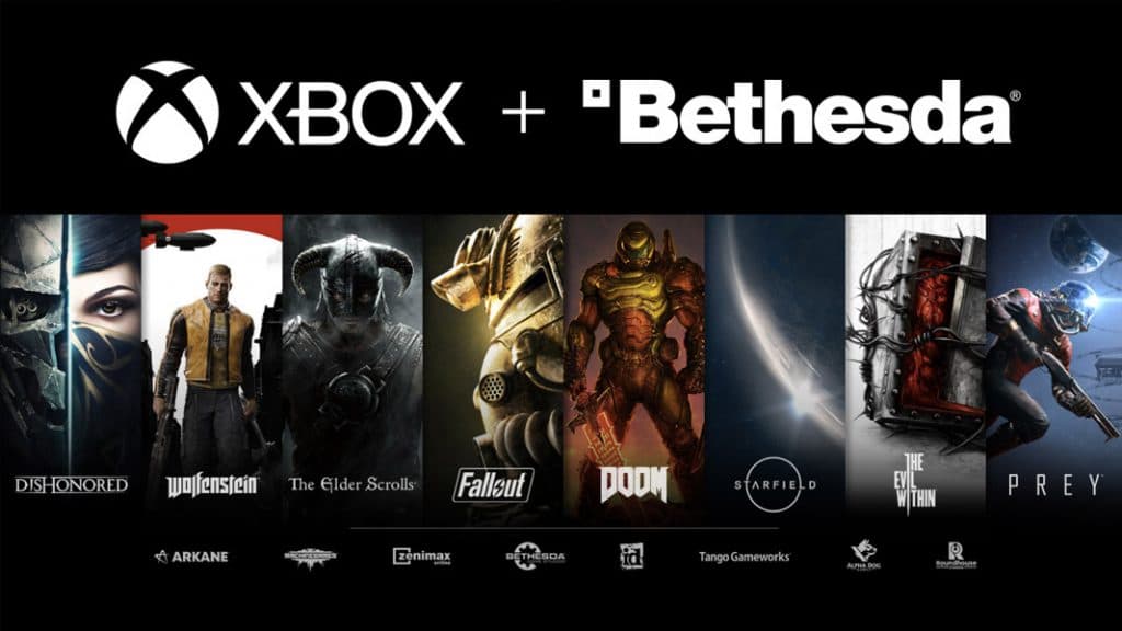 Xbox Bethesda Purchase Announcement Graphic