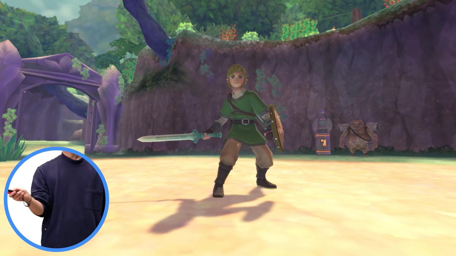 Zelda Skyward Sword Motion Controls