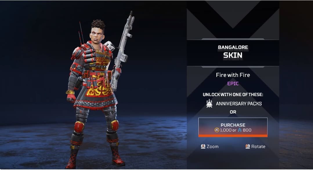 Bangalore collection event skin