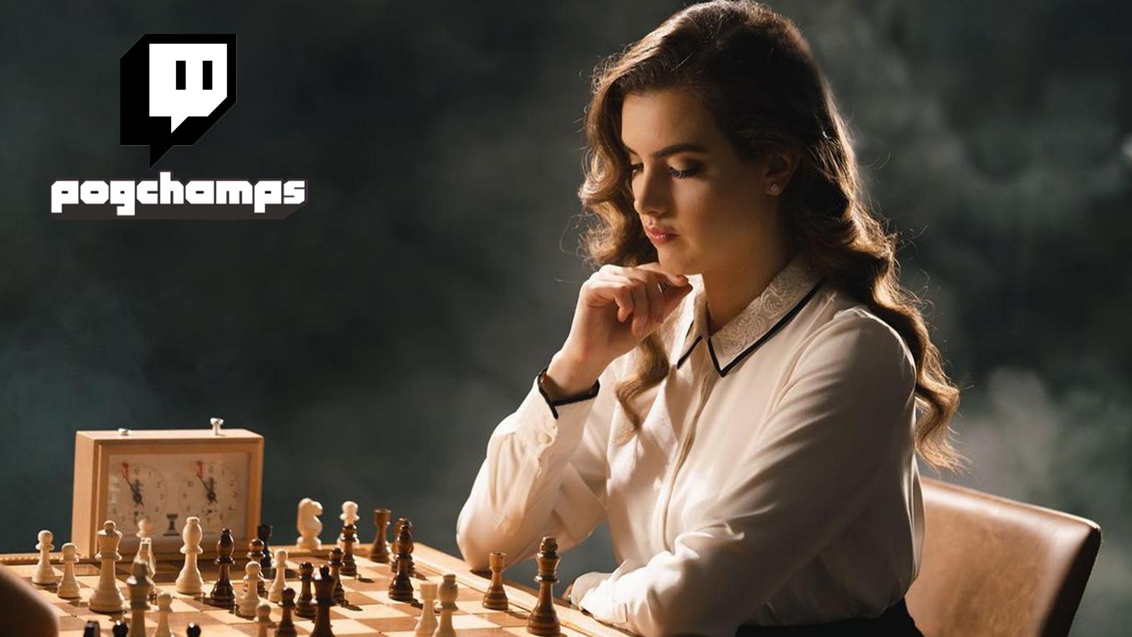 Alexandra Botez Pogchamps Twitch Chess Grandmaster