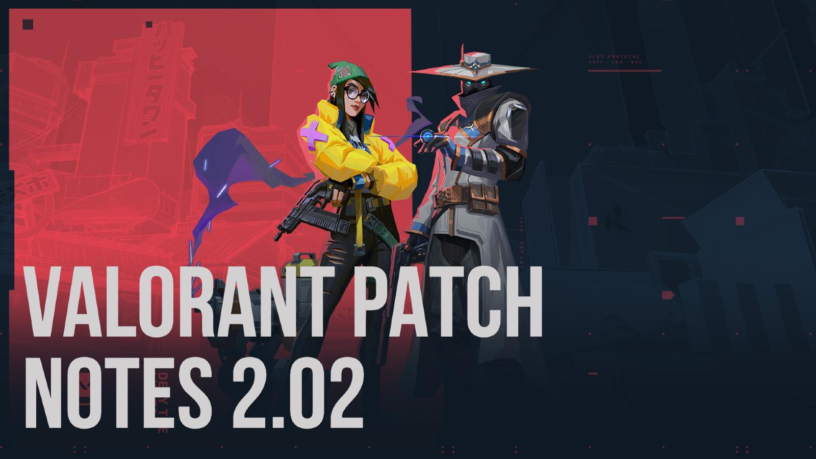 Valorant Patch Notes 2.02