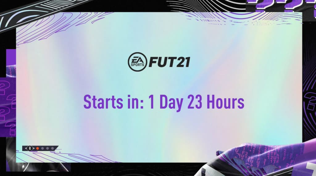 The usual teaser campaign for any new FIFA 21 promos, including "What If," started yesterday.