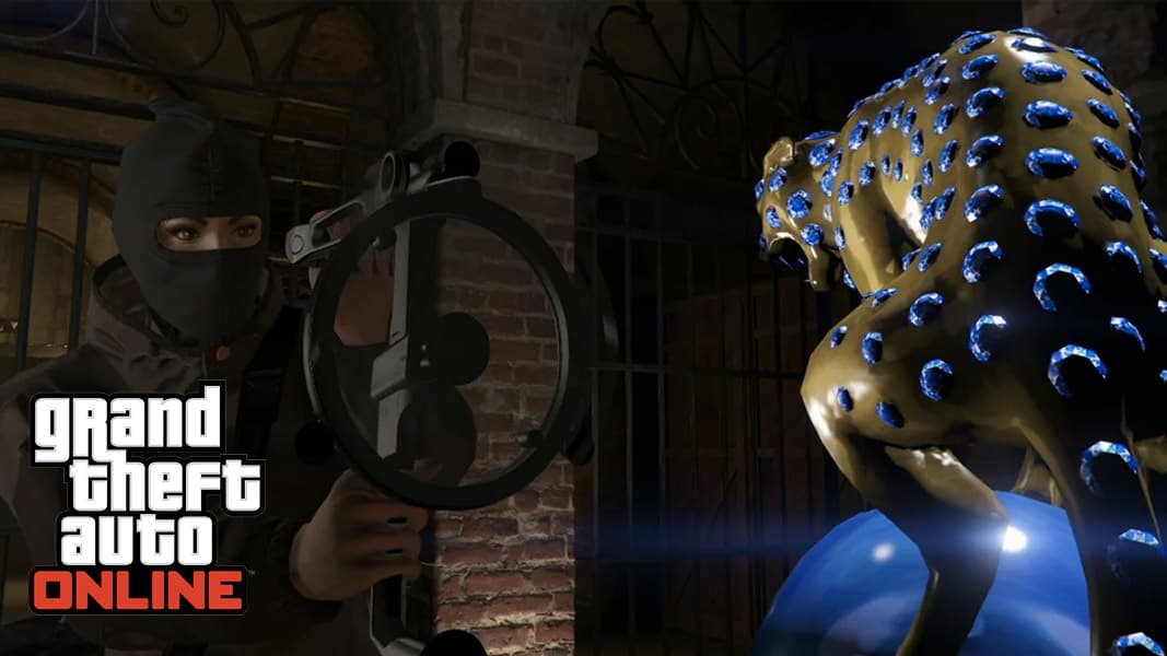 GTA Online's Black Panther statue target