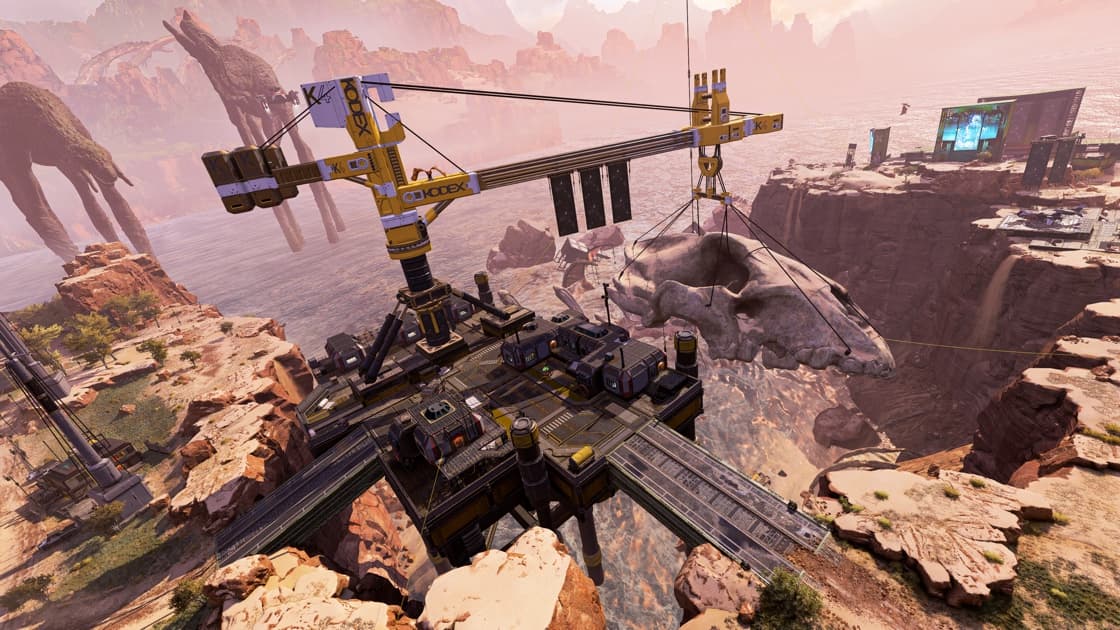 Salvage on Apex Legends kings canyon map