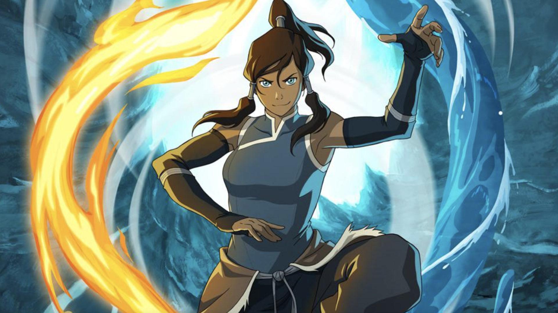 Screenshot of Legend of Korra wallpaper Avatar Korra.