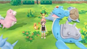 Screenshot of Pokemon Let's Go Pokemon Go transfer.