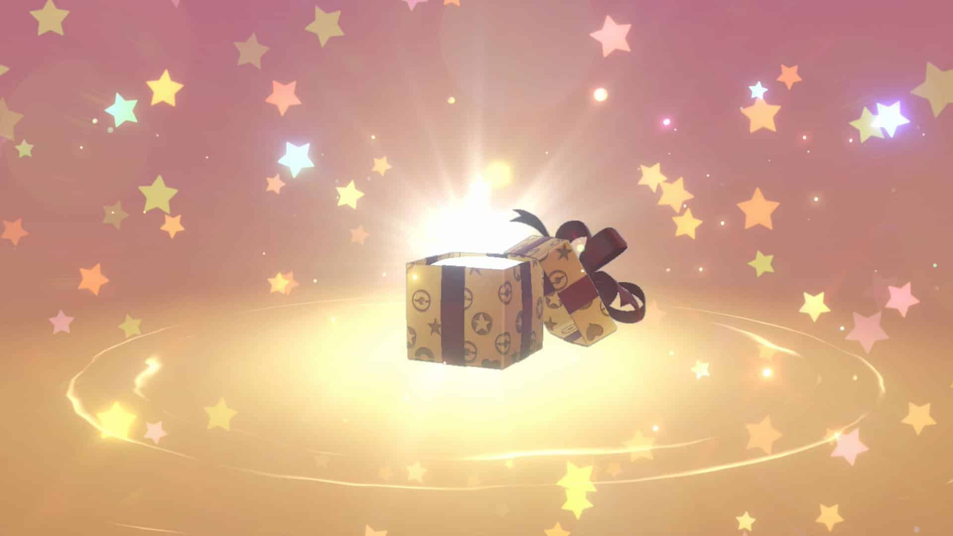 Mystery gifts in Pokemon Sword and Shield