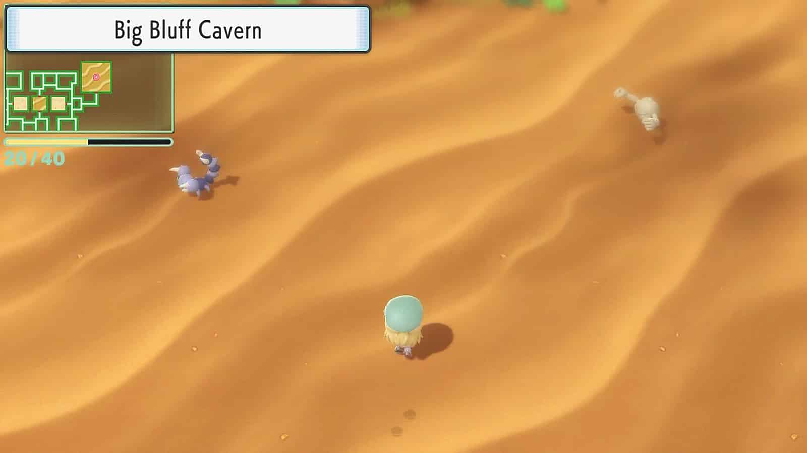 Big Bluff Cavern in Pokemon Brilliant Diamond & Shining Pearl, where you can find Beldum
