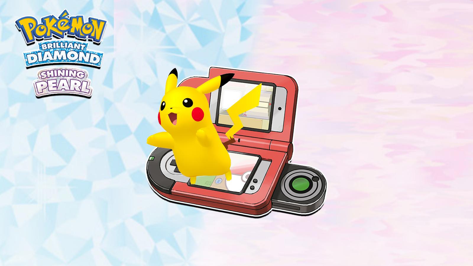 Pokemon Brilliant Diamond & Shining Pearl National Pokedex image featuring Pikachu
